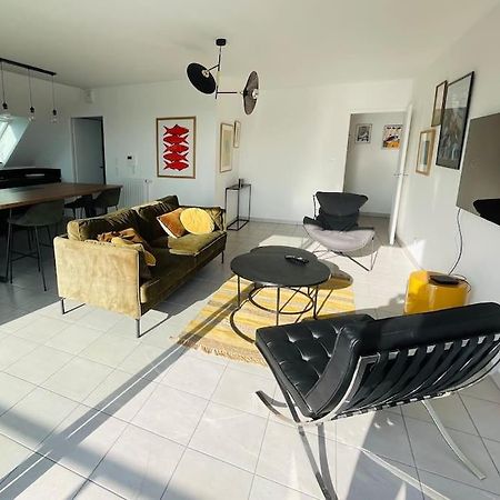 Appartement Lumineux Et Spacieux, Terrasse Et Parking Prive Concarneau Buitenkant foto
