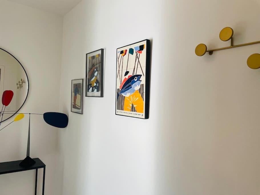 Appartement Lumineux Et Spacieux, Terrasse Et Parking Prive Concarneau Buitenkant foto
